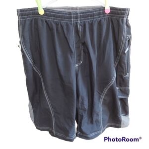 𝅺🍄3/50$🍄 LG padded Chamois mountain bike cycling shorts over legging size XXL